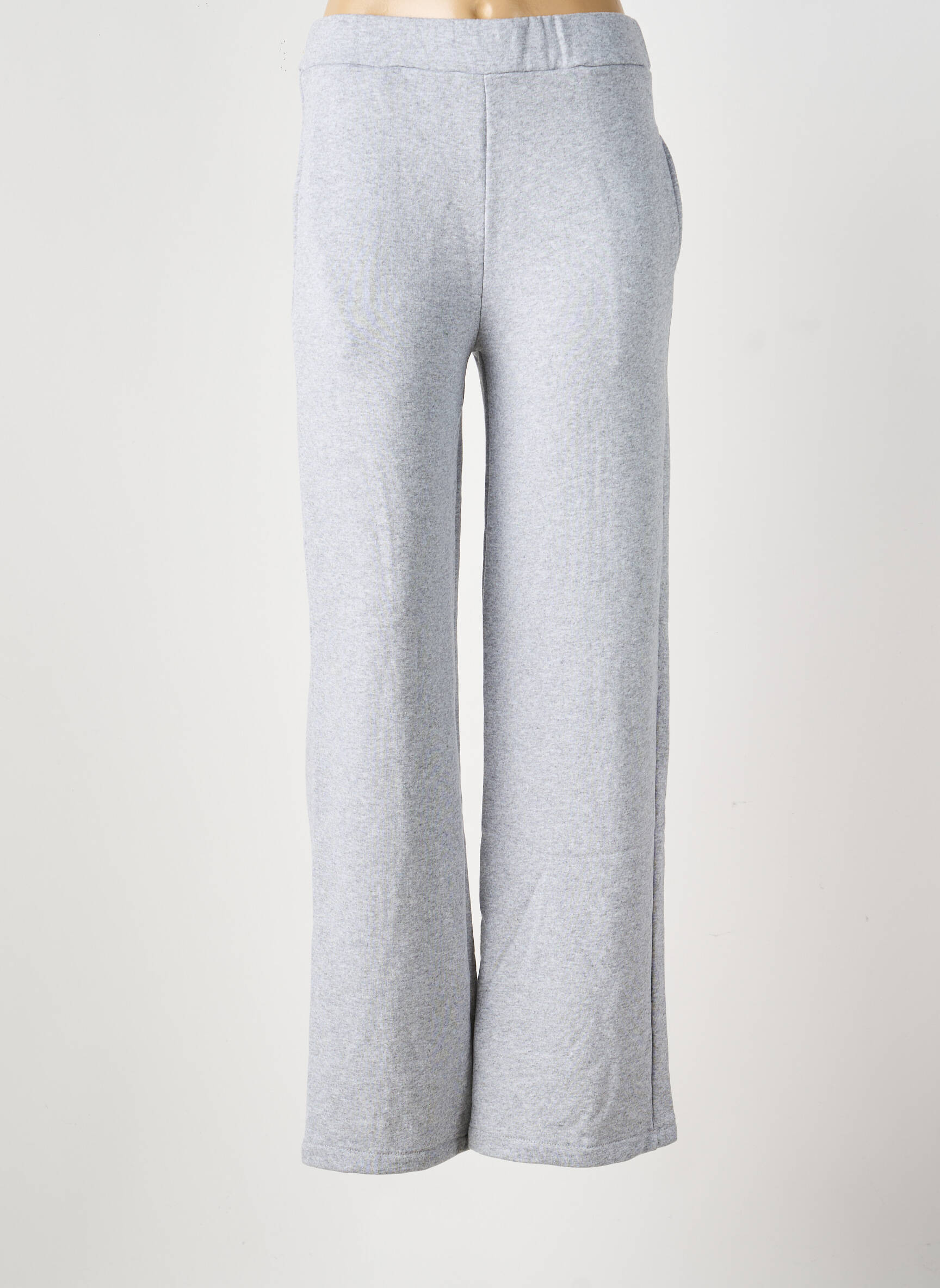 Jogging taille haute taille haute gris SENES femme