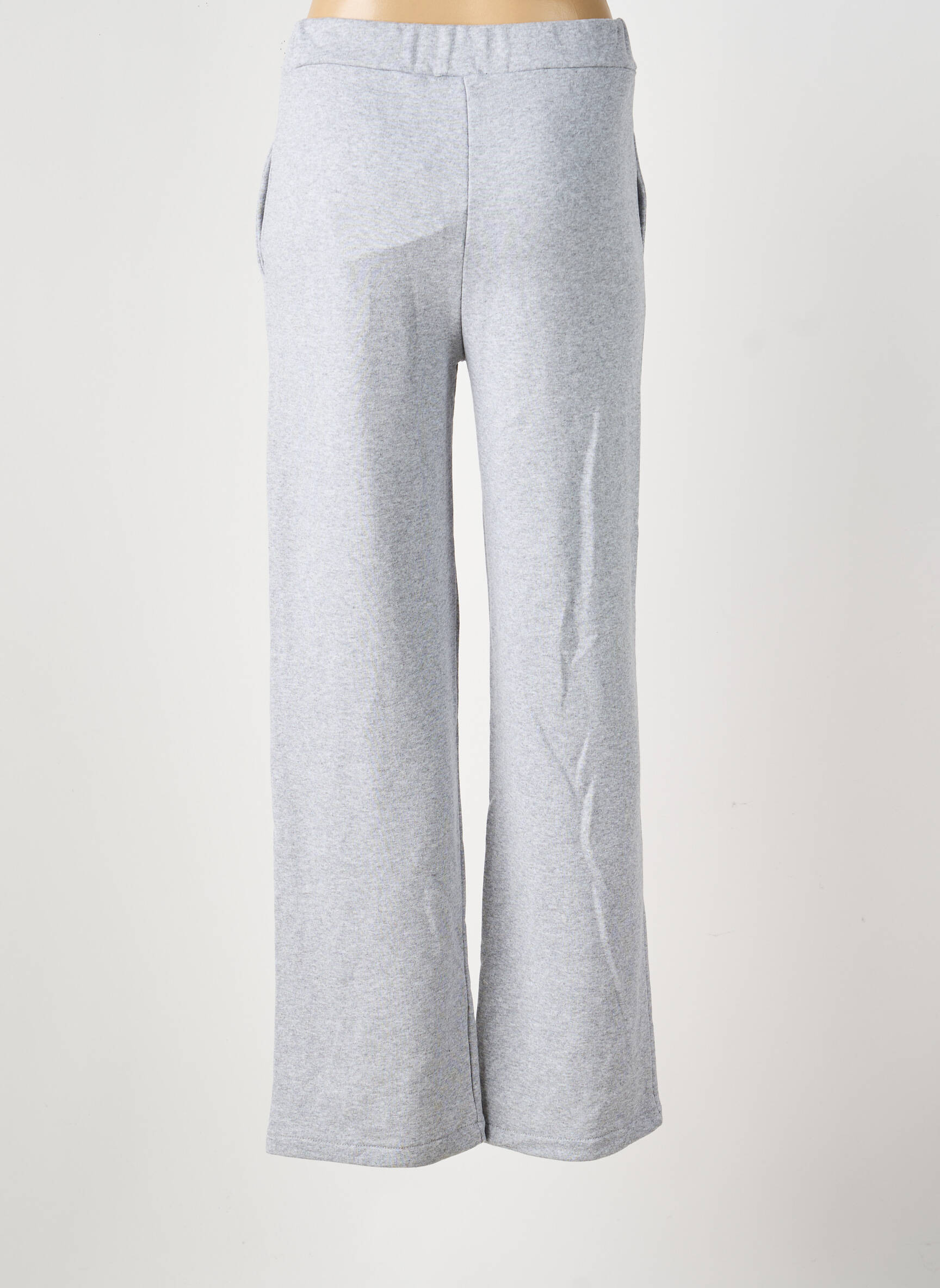Jogging taille haute taille haute gris SENES femme