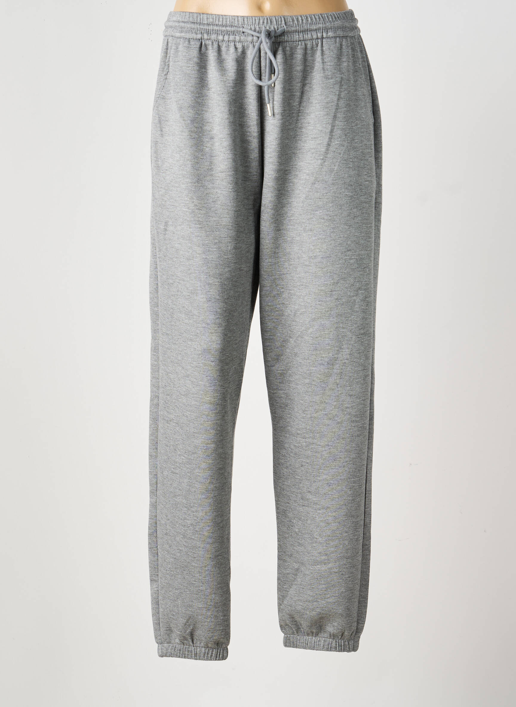 Jogging stretch taille normale gris MISS BIKINI femme
