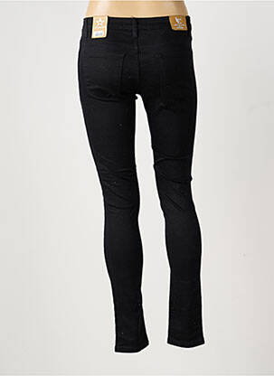 Pantalon slim stretch taille normale noir LEXXURY femme