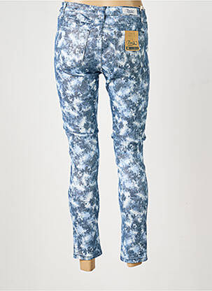 Pantalon slim stretch taille normale bleu TOXIK3 femme