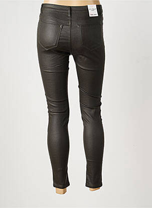 Pantalon slim stretch taille normale noir LD STYLE femme