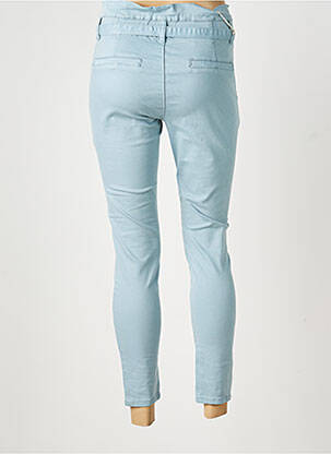 Pantalon slim taille élastique taille normale bleu R.DISPLAY femme