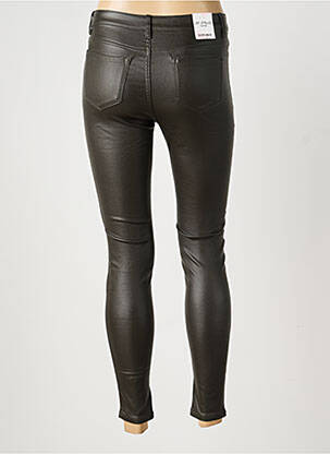 Pantalon slim stretch taille normale noir LD STYLE femme
