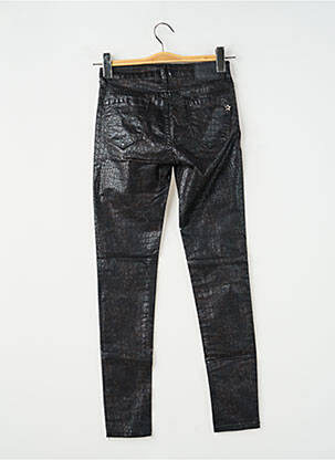 Pantalon slim stretch taille normale noir PLACE DU JOUR femme