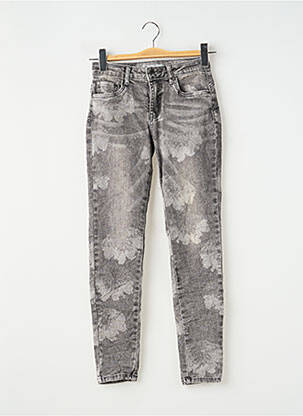 Jeans coupe slim stretch taille normale gris TOXIK3 femme