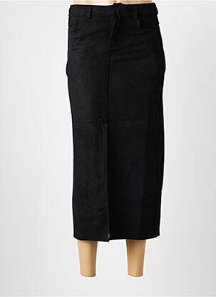 Jupe longue coupe droite noir HF MODA femme