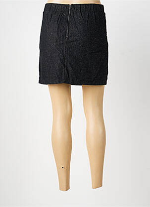 Jupe courte poches noir EMMA ELLA femme
