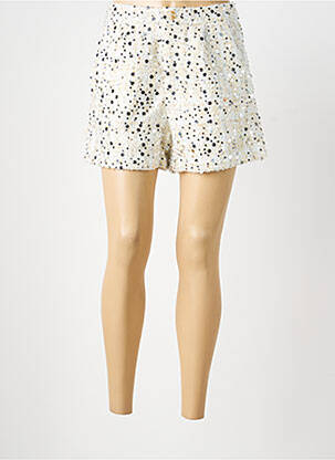 Short coupe droite blanc EMMA ELLA femme