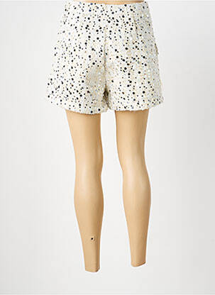 Short coupe droite blanc EMMA ELLA femme