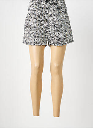 Short coupe droite noir EMMA ELLA femme