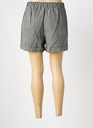 Short coupe droite gris fonce EMMA ELLA femme