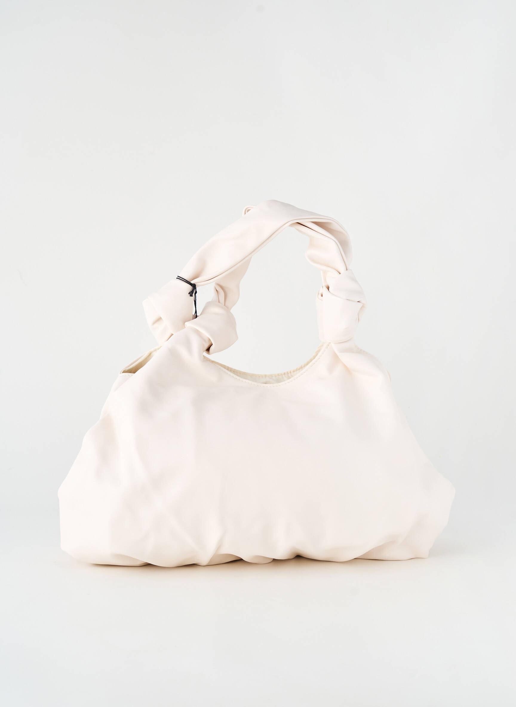 Sac multipoches forme rectangulaire beige TEXTO femme
