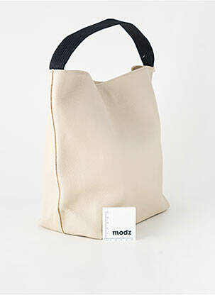 Sac type de porter main forme cabas beige BARBARA RIHL femme