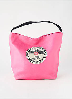 Sac type de porter main forme cabas rose BARBARA RIHL femme