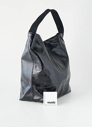 Sac type de porter main forme cabas noir BARBARA RIHL femme