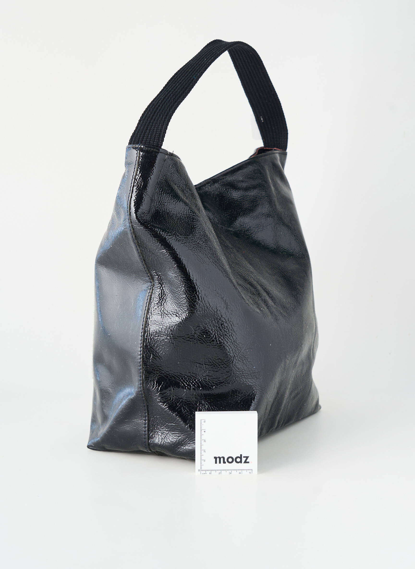 Sac type de porter main forme cabas noir BARBARA RIHL femme