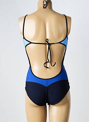 Maillot de bain 1 pièce stretch bleu VANITY FAIR femme