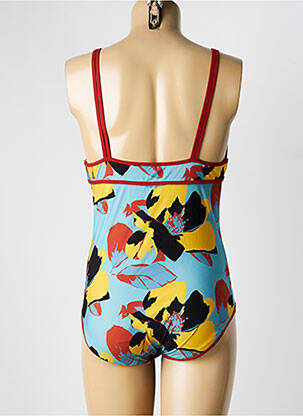 Maillot de bain 1 pièce imprimé fantaisie bleu VANITY FAIR femme