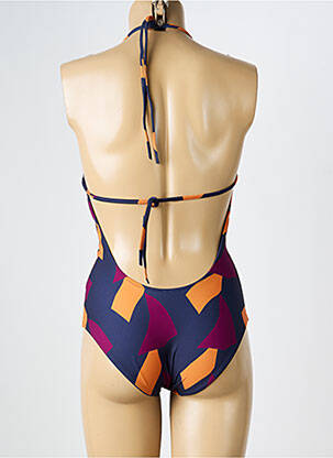 Maillot de bain 1 pièce imprimé fantaisie violet VANITY FAIR femme