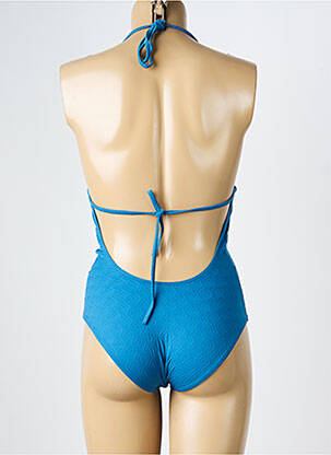 Maillot de bain 1 pièce stretch bleu VANITY FAIR femme