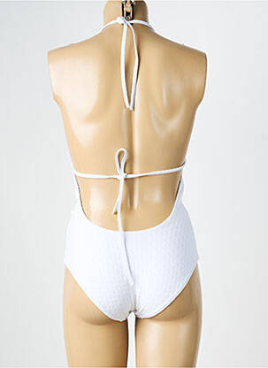 Maillot de bain 1 pièce stretch blanc VANITY FAIR femme