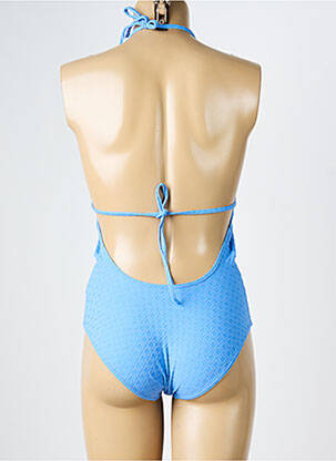 Maillot de bain 1 pièce stretch bleu VANITY FAIR femme