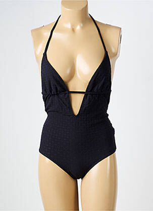 Maillot de bain 1 pièce stretch noir VANITY FAIR femme