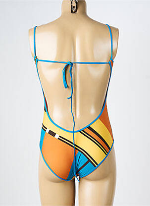 Maillot de bain 1 pièce imprimé fantaisie jaune VANITY FAIR femme