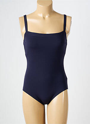 Maillot de bain 1 pièce stretch bleu VANITY FAIR femme