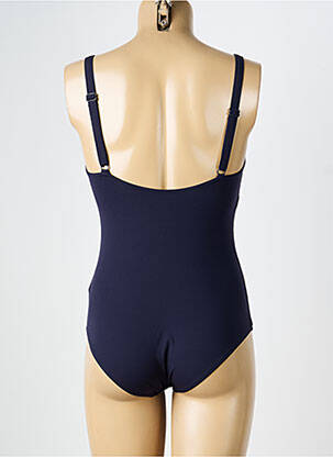 Maillot de bain 1 pièce stretch bleu VANITY FAIR femme