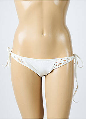 Bas de maillot de bain stretch bikini blanc LA PERLA femme