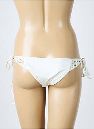 Bas de maillot de bain stretch bikini blanc LA PERLA femme