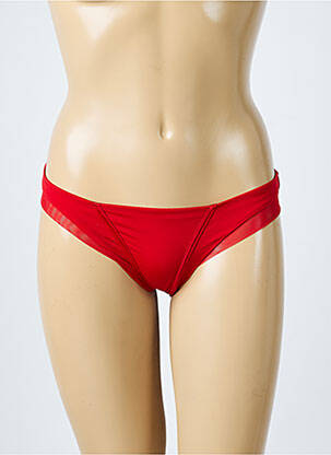 Bas de maillot de bain stretch culotte rouge LA PERLA femme
