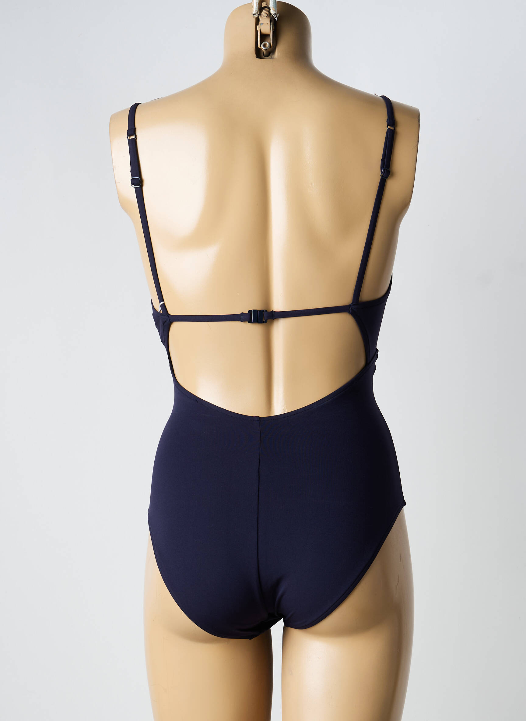 Maillot de bain 1 pièce stretch bleu VANITY FAIR femme