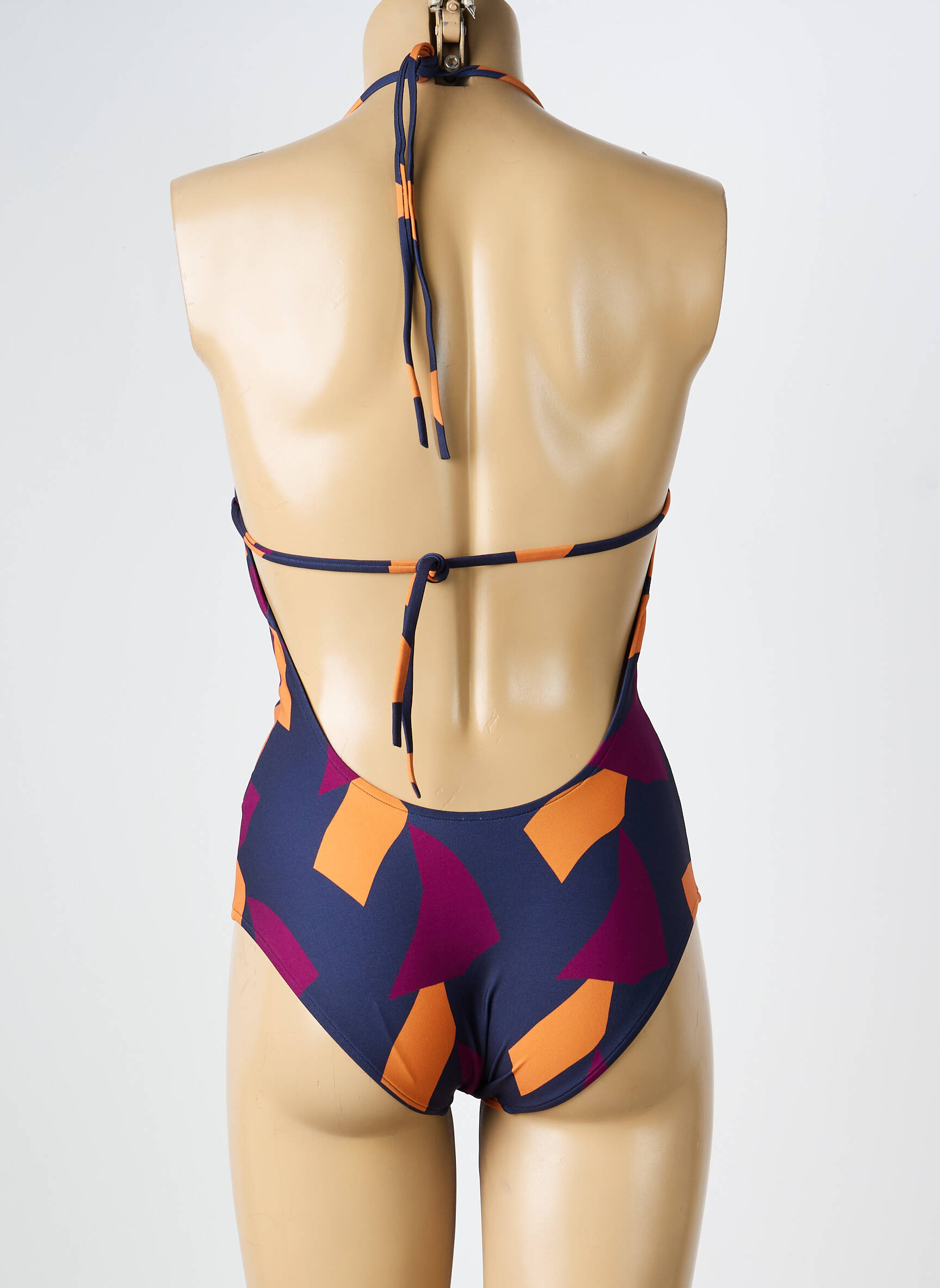 Maillot de bain 1 pièce imprimé fantaisie violet VANITY FAIR femme