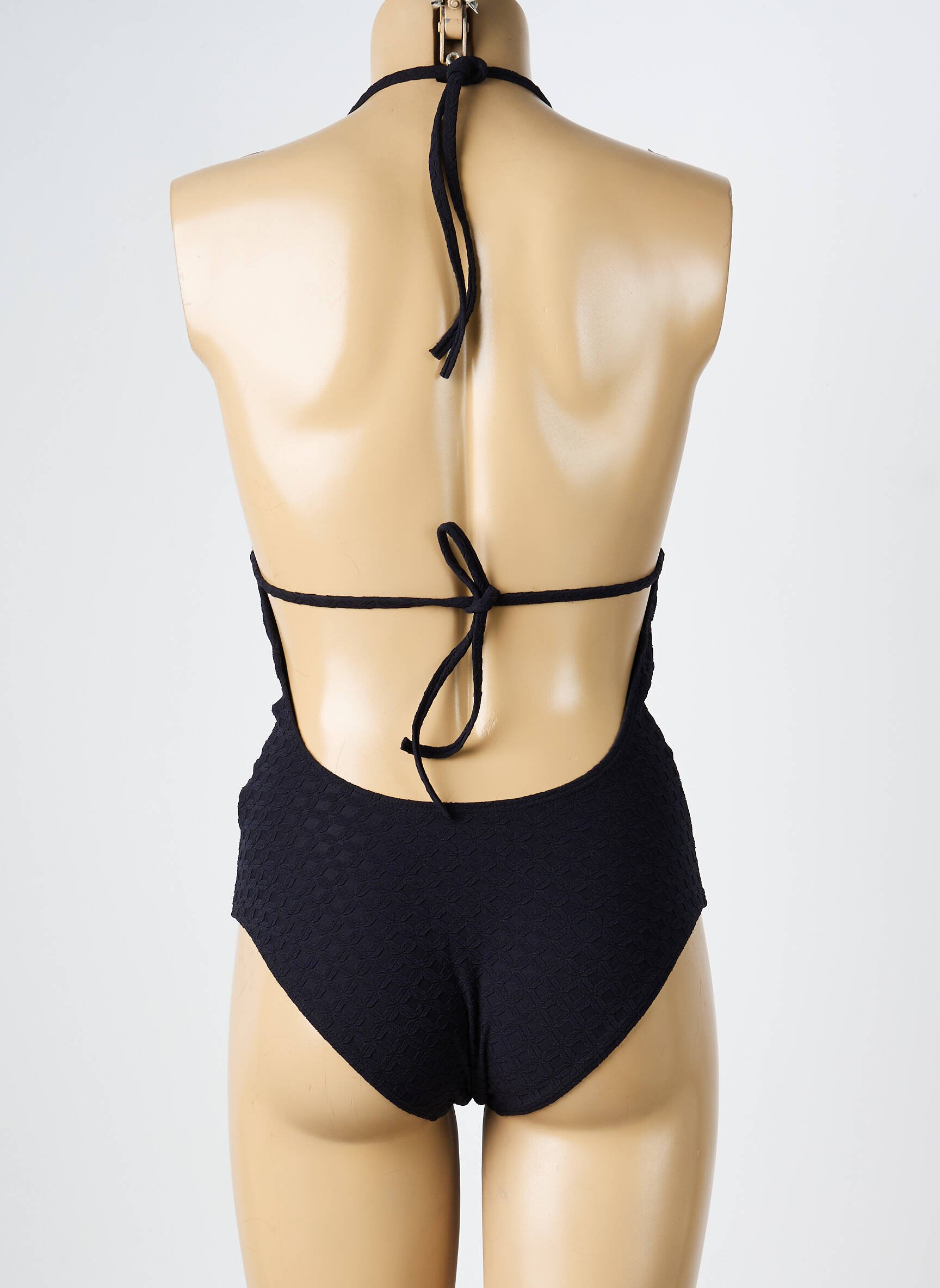 Maillot de bain 1 pièce stretch noir VANITY FAIR femme
