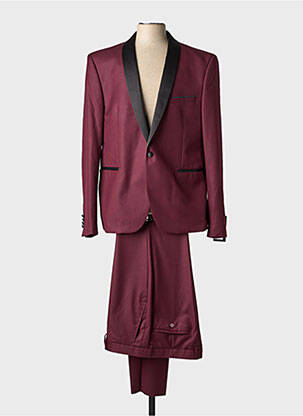 Costume de ville coupe costume rouge SIROCCO homme