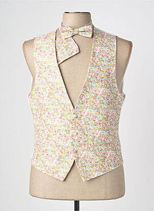Gilet sans manche bi-matiére vert VIRTUOSE homme