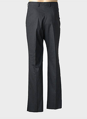 Pantalon droit taille à pinces taille normale noir SIROCCO homme