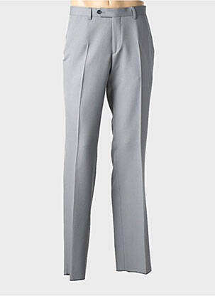 Pantalon slim taille à pinces taille normale gris SIROCCO homme