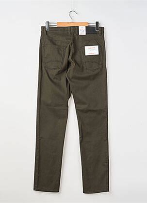 Jeans coupe slim poches taille normale vert HATTRIC homme