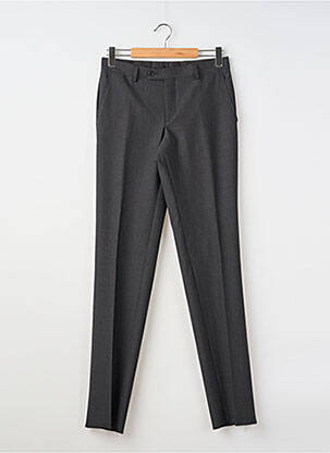 Pantalon slim taille à pinces taille normale noir SIROCCO homme