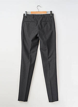 Pantalon slim taille à pinces taille normale noir SIROCCO homme