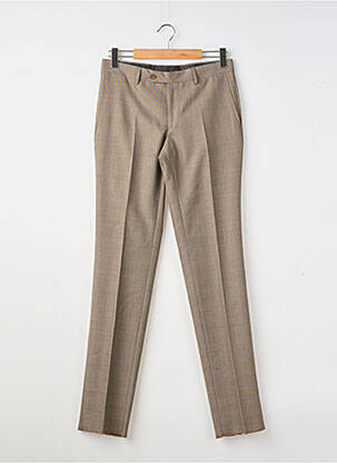 Pantalon slim taille à pinces taille normale gris SIROCCO homme
