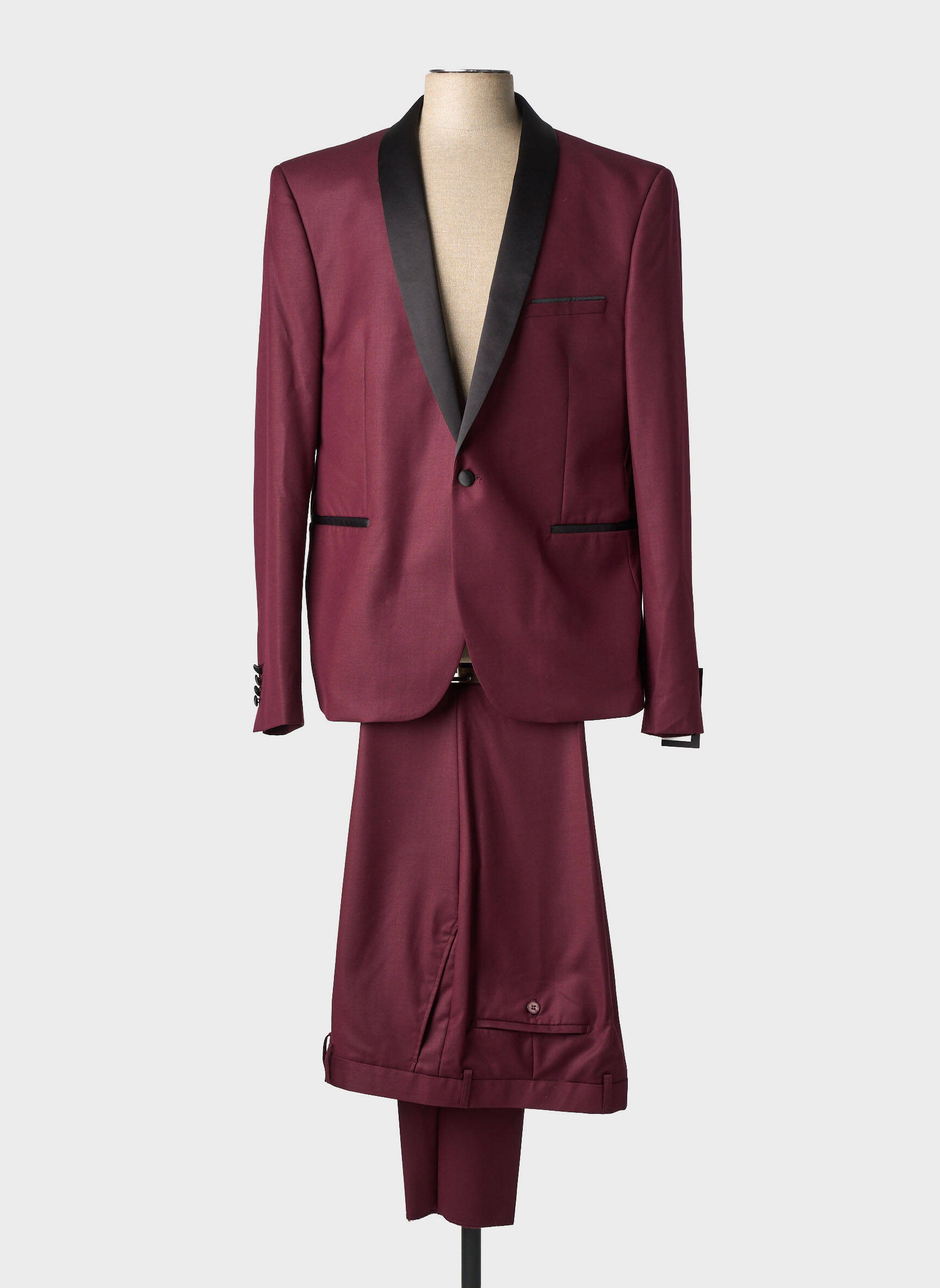 Costume de ville coupe costume rouge SIROCCO homme