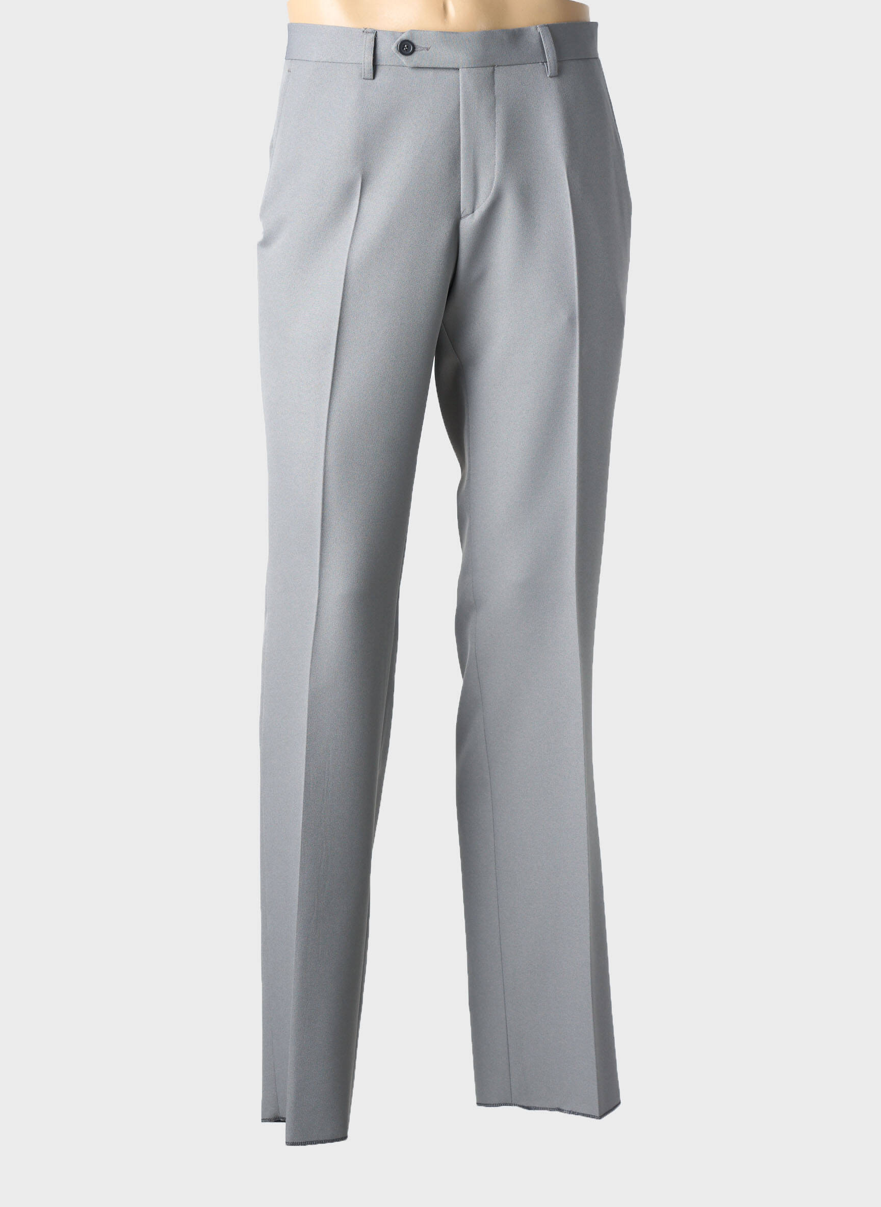 Pantalon slim taille à pinces taille normale gris SIROCCO homme