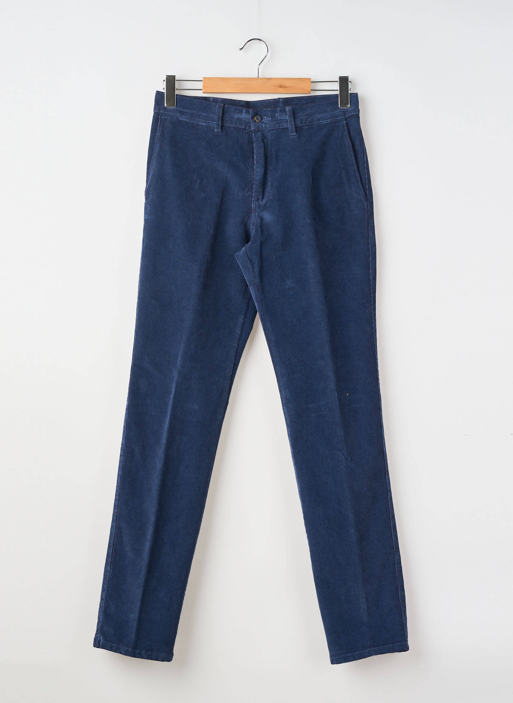 Pantalon chino stretch taille normale bleu LCDN homme