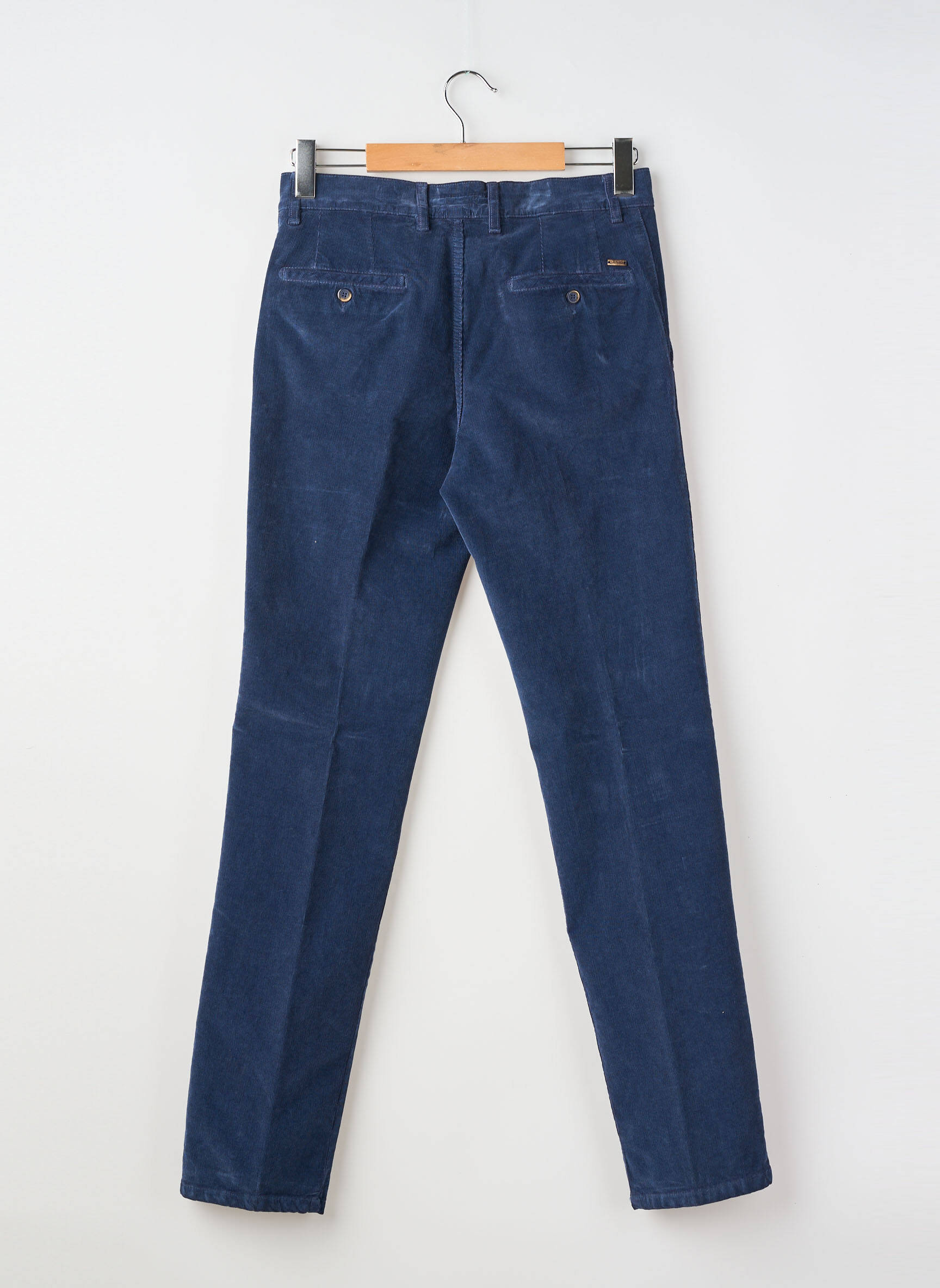 Pantalon chino stretch taille normale bleu LCDN homme