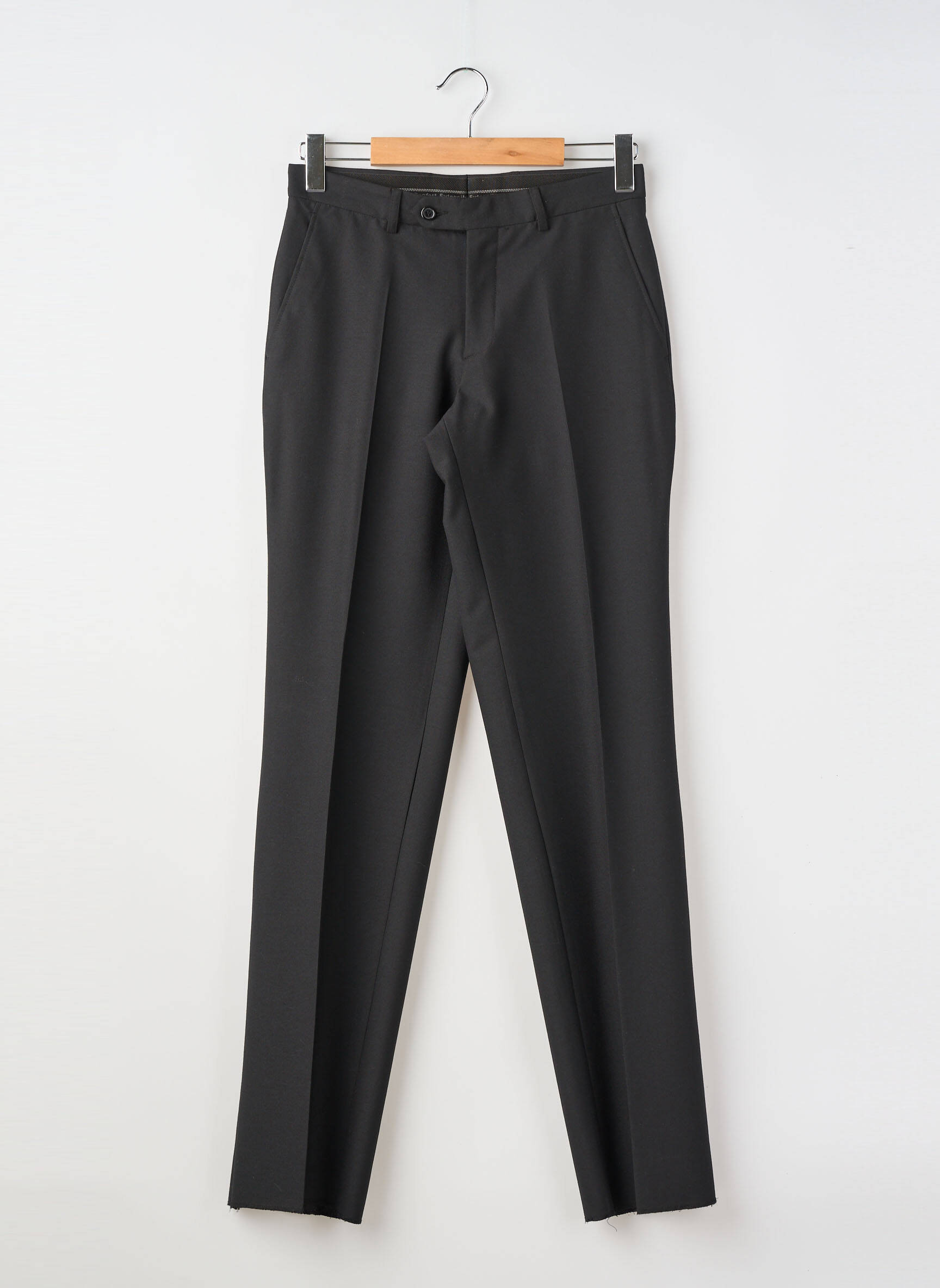 Pantalon slim tissage chiné taille normale gris KAMAO homme